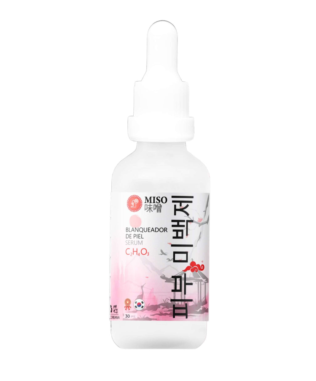 Serúm Blanqueador de Piel Coreano Miso